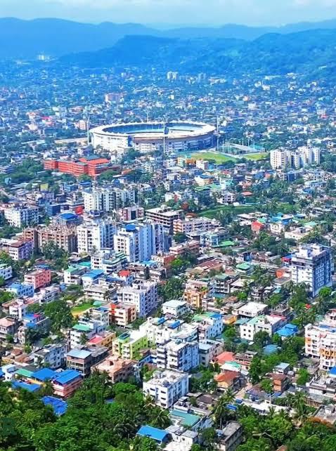 City view of Guwahati for the Vantara Jet Air destination guide