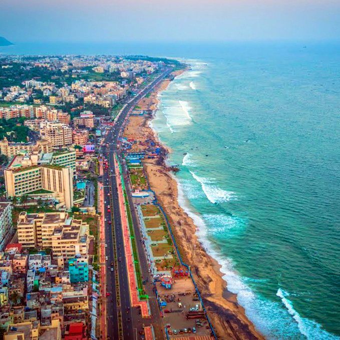 City view of Visakhapatnam