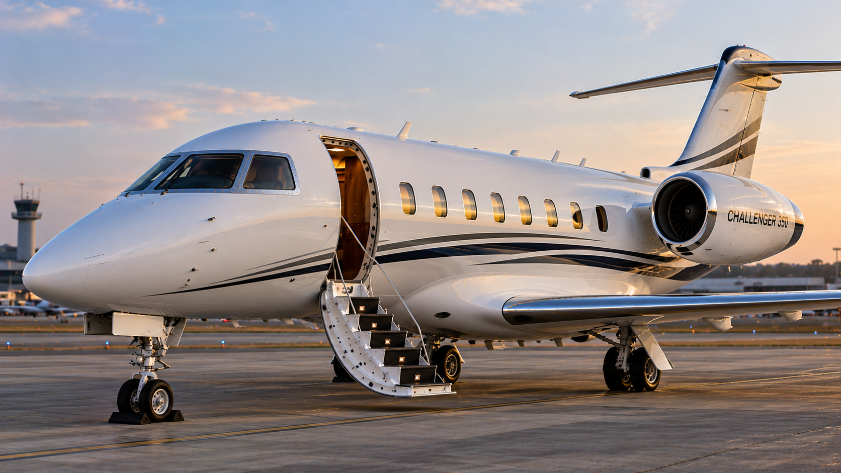 Super Midsize Jet private charter aircraft