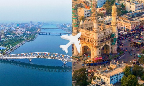 Ahmedabad to Hyderabad private jet charter
