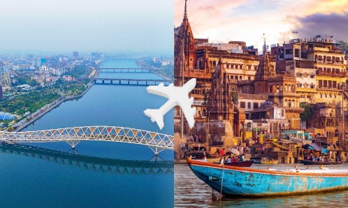 Ahmedabad to Varanasi private jet charter