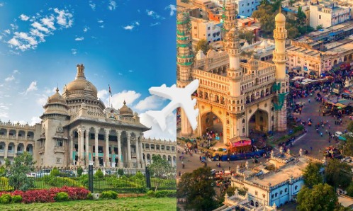 Bangalore to Hyderabad private jet charter