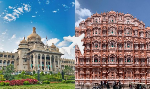 Bangalore to Jaipur private jet charter