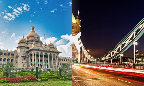 Bangalore to London private jet charter