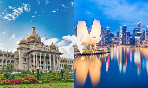 Bangalore to Singapore private jet charter