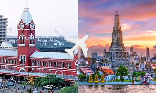 Chennai to Bangkok private jet charter