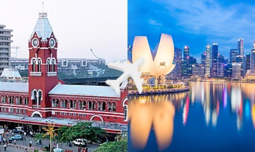 Chennai to Singapore private jet charter