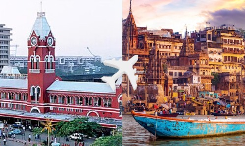 Chennai to Varanasi private jet charter