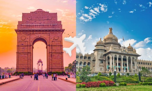 Delhi to Bangalore private jet charter