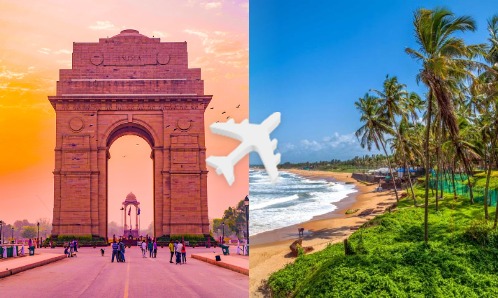 Delhi to Goa private jet charter