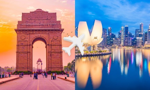 Delhi to Singapore private jet charter