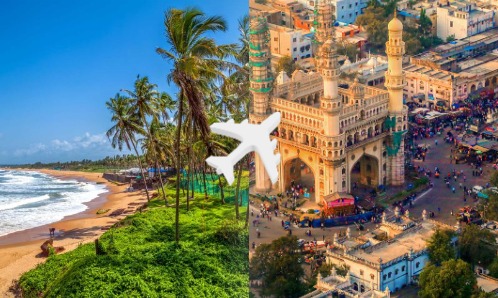 Goa to Hyderabad private jet charter