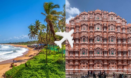 Private Jet Charter from Goa to Jaipur