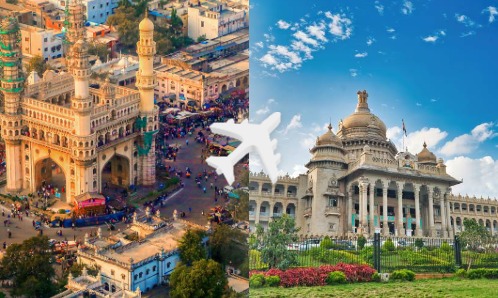 Hyderabad to Bangalore private jet charter