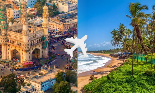 Hyderabad to Goa private jet charter