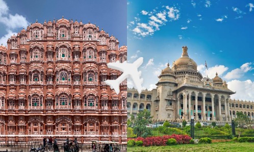 Jaipur to Bangalore private jet charter