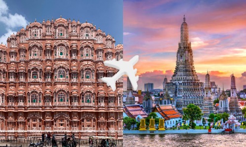 Jaipur to Bangkok private jet charter