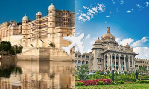 Udaipur to Bangalore private jet charter