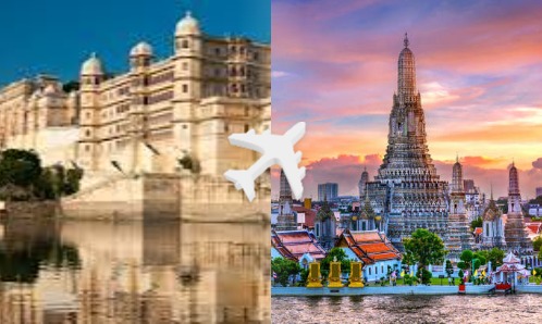 Udaipur to Bangkok private jet charter
