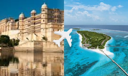 Udaipur to Maldives private jet charter