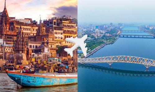 Varanasi to Ahmedabad private jet charter
