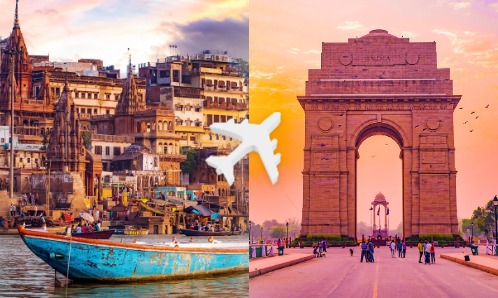 Varanasi to Delhi private jet charter