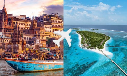 Varanasi to Maldives private jet charter